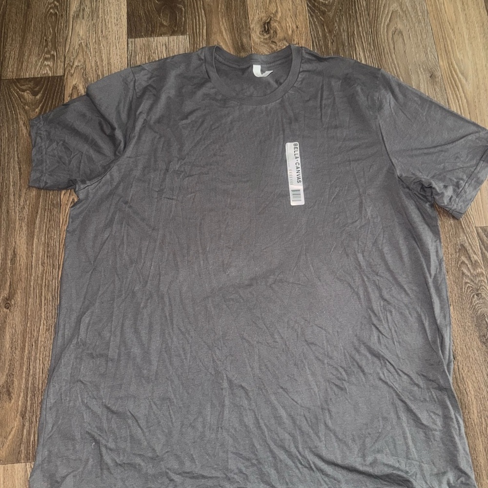 Bella Canvas Charcoal Men's Tee